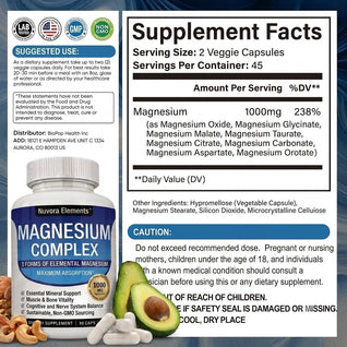 Nuvora Elements™ Full-Spectrum Magnesium Complex